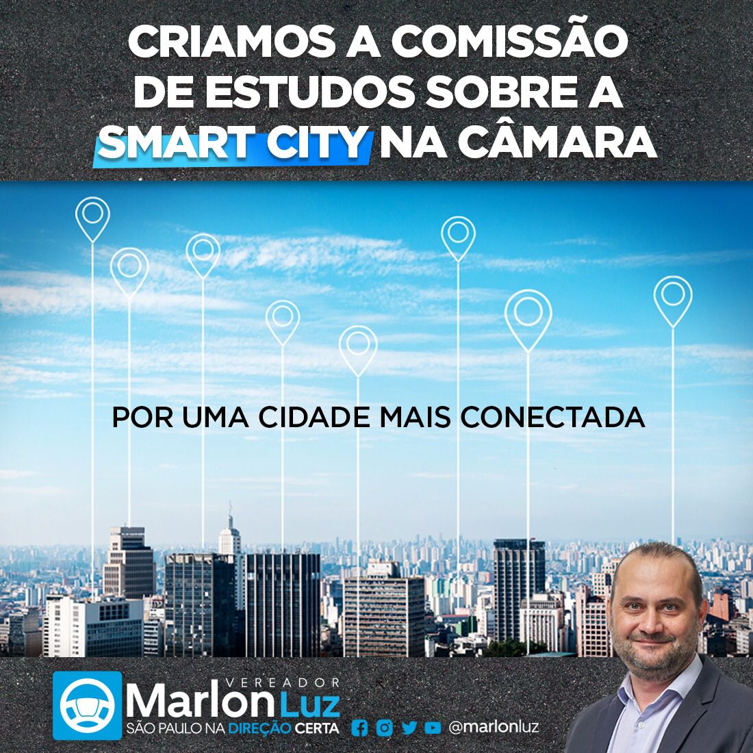 APROVADA CRIAÇÃO DA COMISSÃO DE ESTUDOS SOBRE SMART CITY